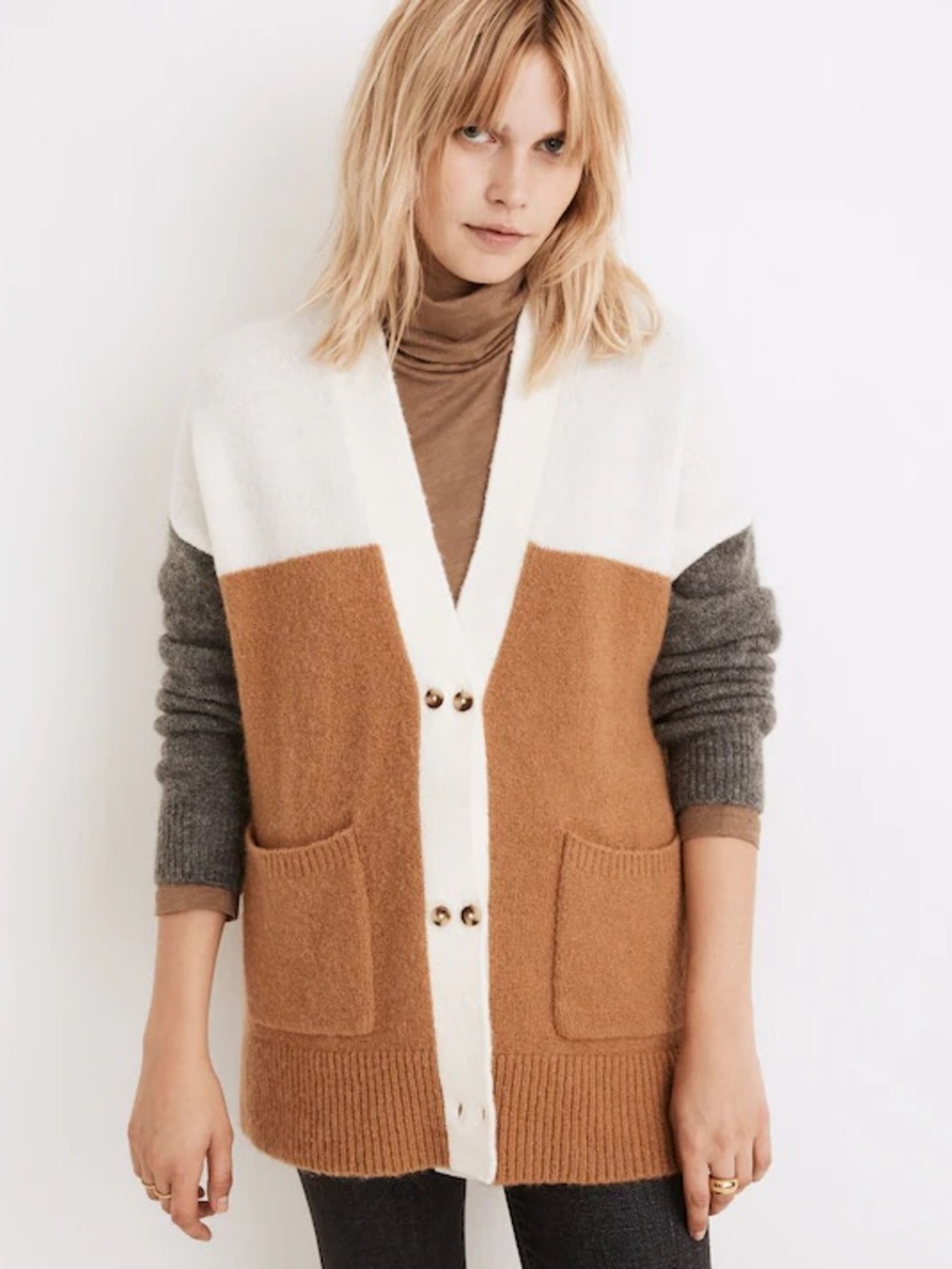 Madewell Allston Double Button Cardigan